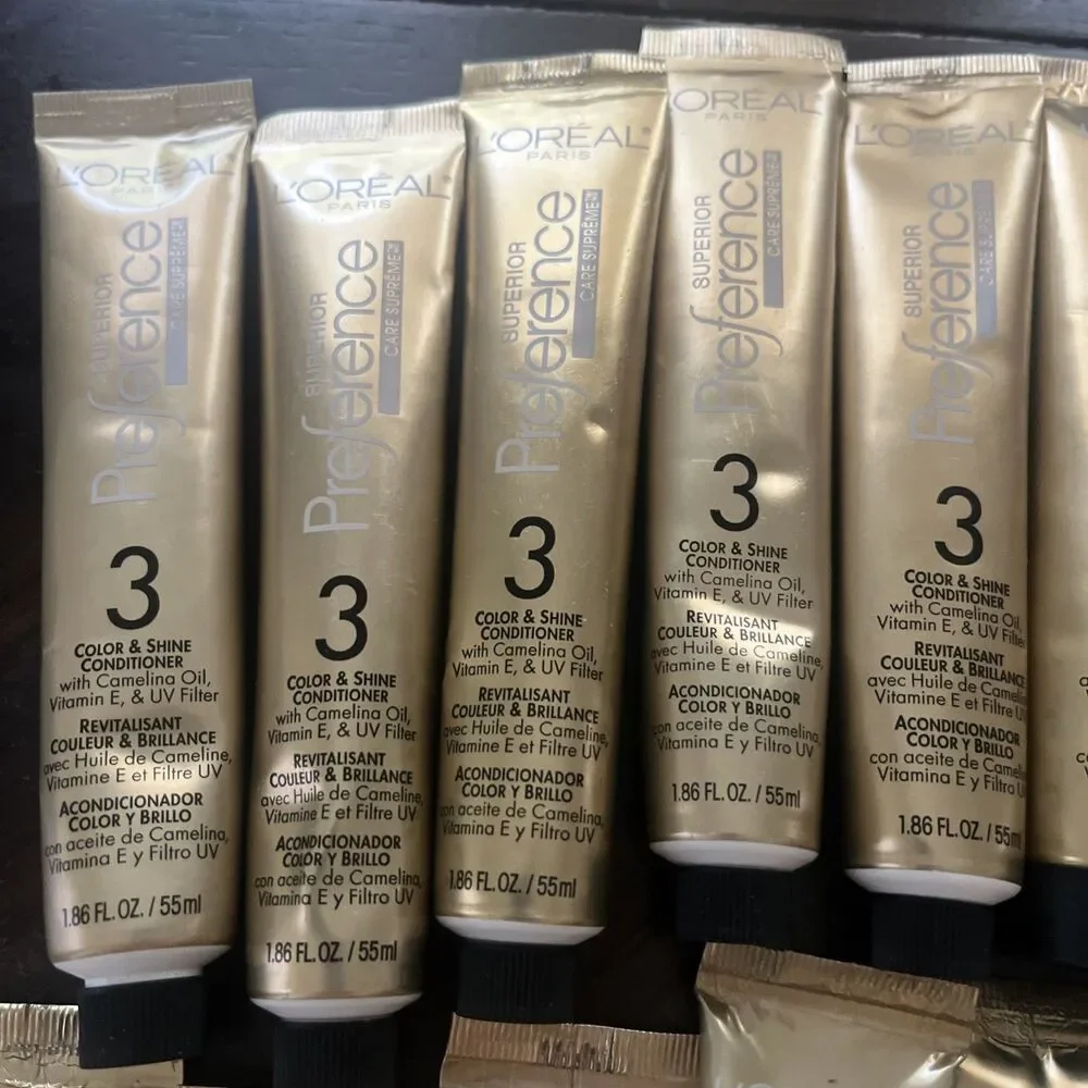 16 Loreal Superior Preference Conditioner 3 Color Shine Protect 1.86 oz
